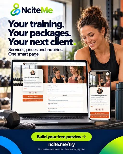 Earlier 01 Personal Trainer ad