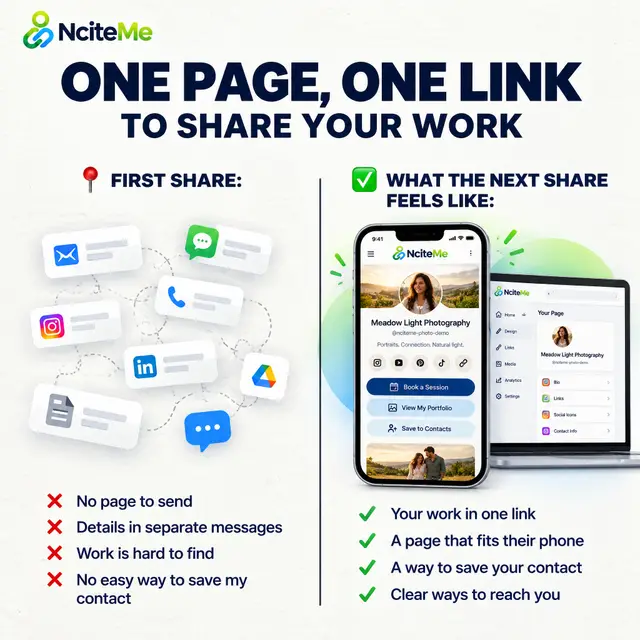 Mako One Page One Link Connected Content