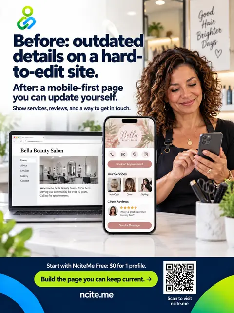 Mako Salon Update Your Page Yourself