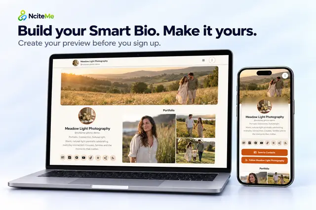 Build your Smart Bio — NciteMe